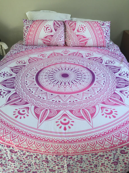 Bohemian Dreams Mandala King Size Quilt Cover Set arrives 3 weeks