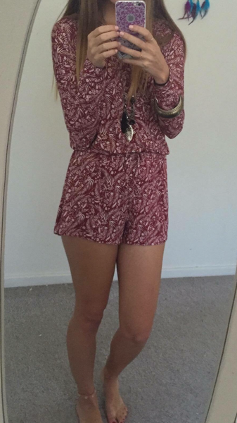 Autumn Days Playsuit