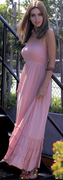 Blushed Away Maxi Dress