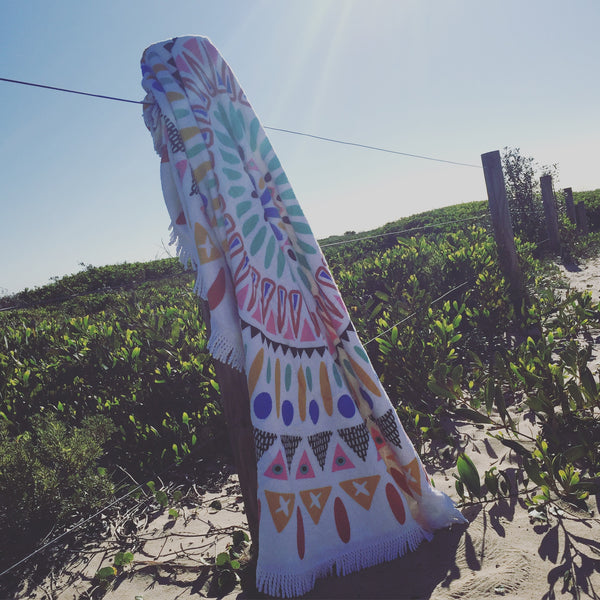 Cannonvale Round Towel