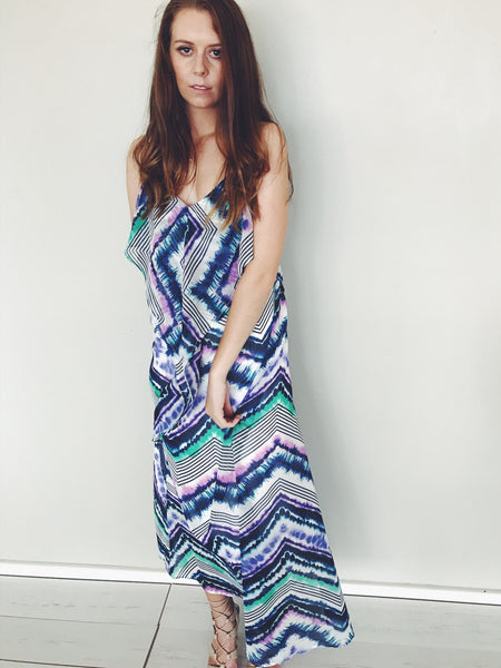 Blurred Lines Maxi Dress